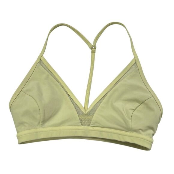 Lululemon State of Flow Bra Lemon Ice Yellow Size 2 - Picture 1 of 6
